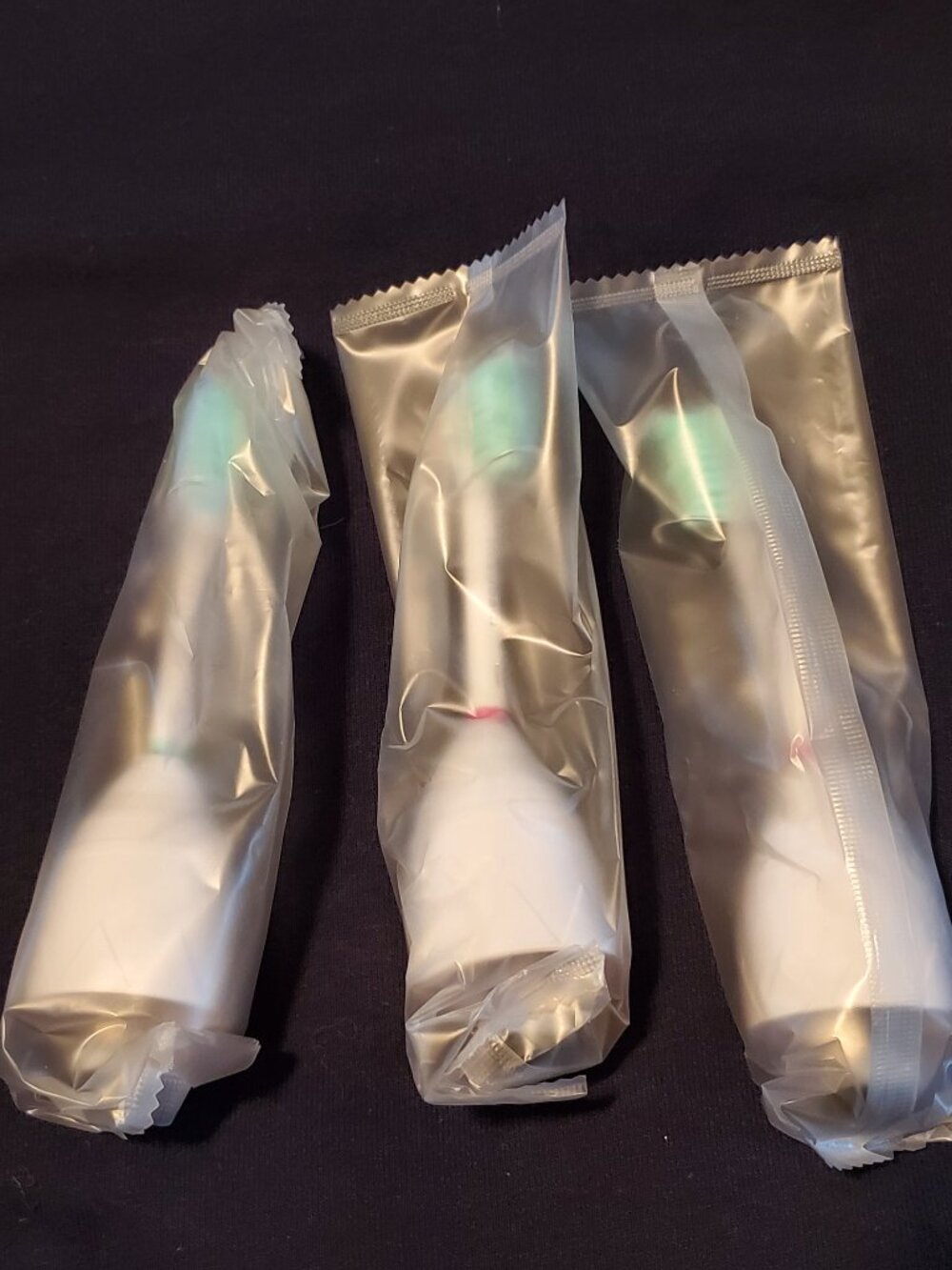 Toothbrush Heads for Philips Sonicare E-Series, White, Lot of 3, NEW / UNOPENED
